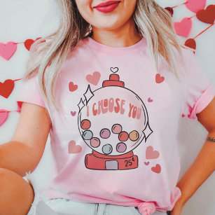 Groovy Valentines Gum Ball  T-Shirt