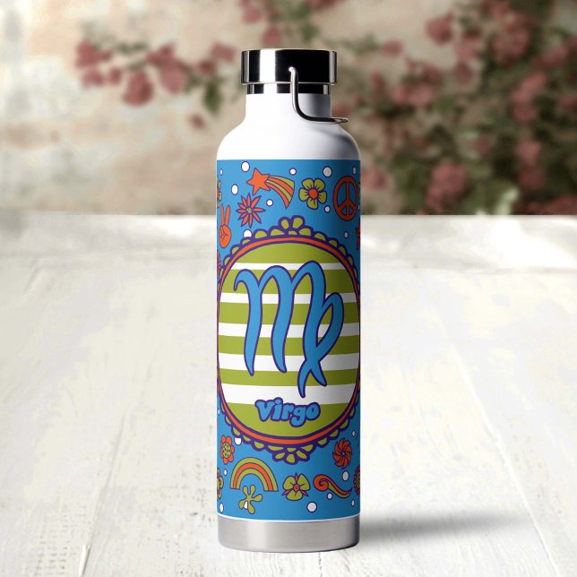 Groovy Virgo Custom Water Bottle (Creator Uploaded)