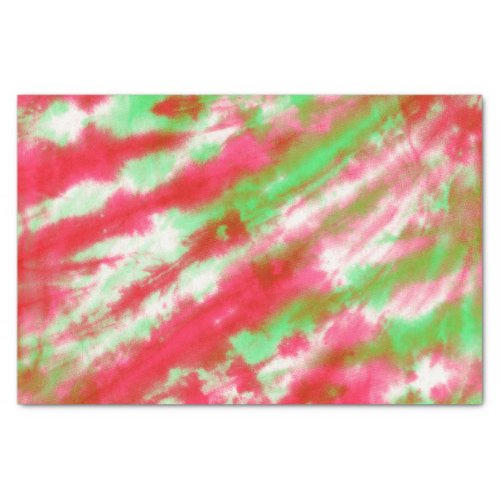 Groovy Watercolor Tie Dye Boho Christmas Holiday Tissue Paper