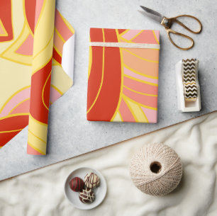 Groovy Yellows Wrapping Paper