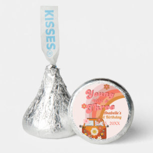 Groovy Young Wild and Three Pink Peach Van Daisy  Hershey®'s Kisses®
