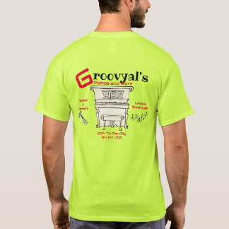Groovyal's Pianos T-Shirt