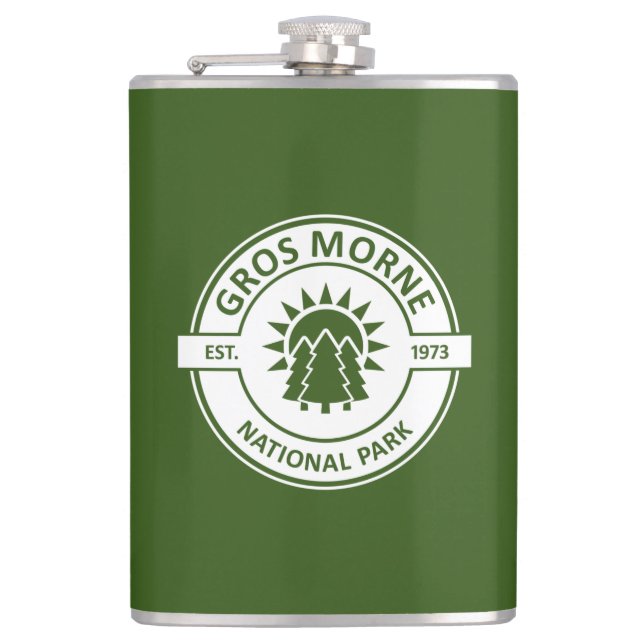 Gros Morne National Park Flask (Front)