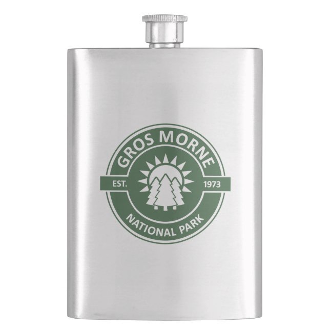 Gros Morne National Park Flask (Front)