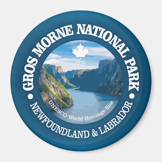 Gros Morne National Park Magnet (Front)