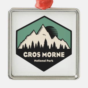 Gros Morne National Park Metal Ornament