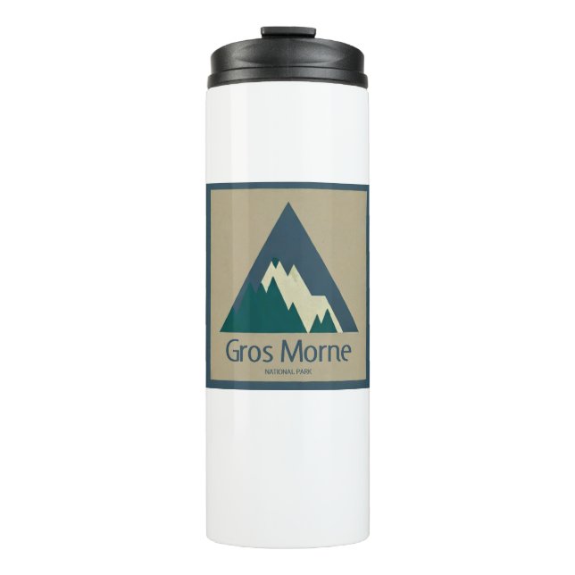 Gros Morne National Park Rustic Thermal Tumbler (Front)