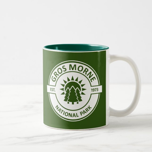 Gros Morne National Park Two-Tone Coffee Mug (Right)