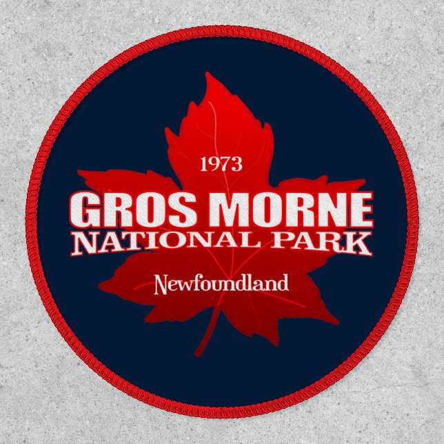 Gros Morne NP (maple leaf)  Patch (Front)