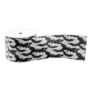 Grosgrain Ribbon-Halloween Bats Ribbon