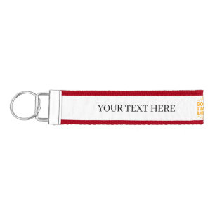 Grosgrain Wrist Keychain