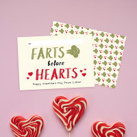 Gross Boy Farts Before Hearts Classroom Valentine