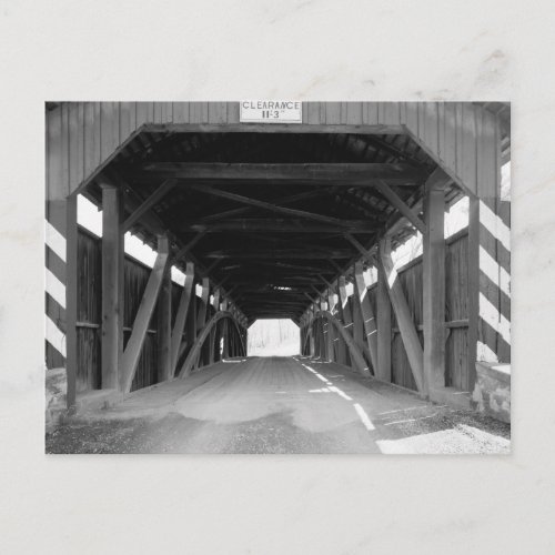 Gross Covered Bridge Postcard