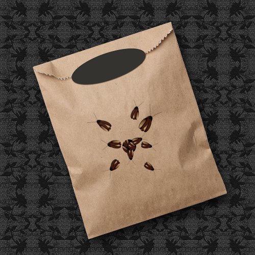 Gross Crawly Cockroaches Halloween Treat Bags