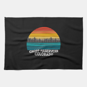 Gross Reservoir Colorado Kitchen Towel