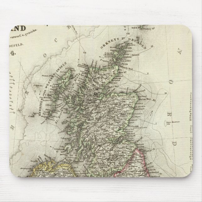 Grossbritannien, Ireland Mouse Pad (Front)