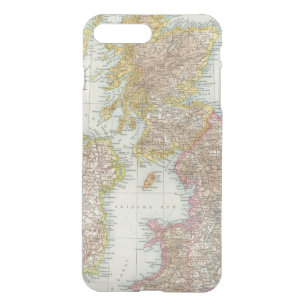 Grossbritannien, Irland - Map of UK, Ireland iPhone 8 Plus/7 Plus Case