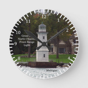 Grosse Ile North Channel Front Range Light clock