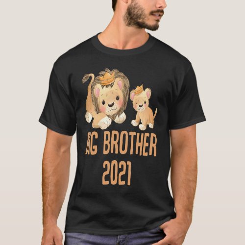 Groer Bruder 2021 Big Brother Neues Kind Sibling T_Shirt