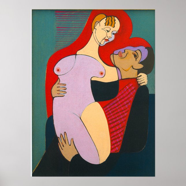 Großes Liebespaar Poster (Front)