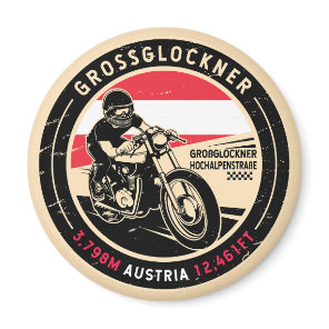 Grossglockner | Austria | Motorcycle Magnet