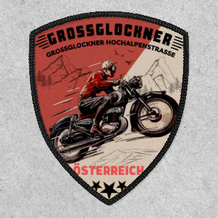 Grossglockner High Alpine Road austrian alps gift Patch