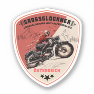 Grossglockner High Alpine Road austrian alps gift Sticker
