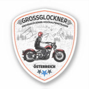  Grossglockner High Alpine Road austrian alps moto Sticker
