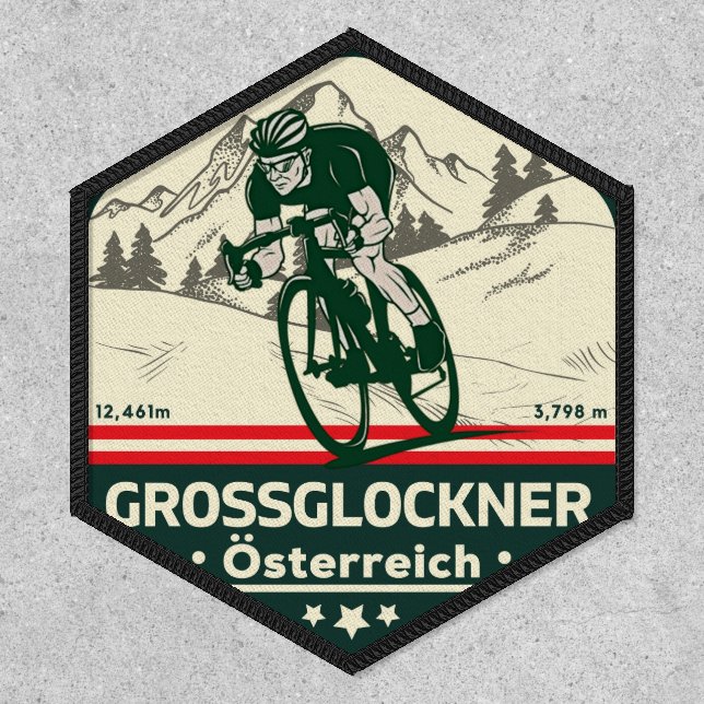 Grossglockner High Alpine Road austrian alps motor Patch (Front)