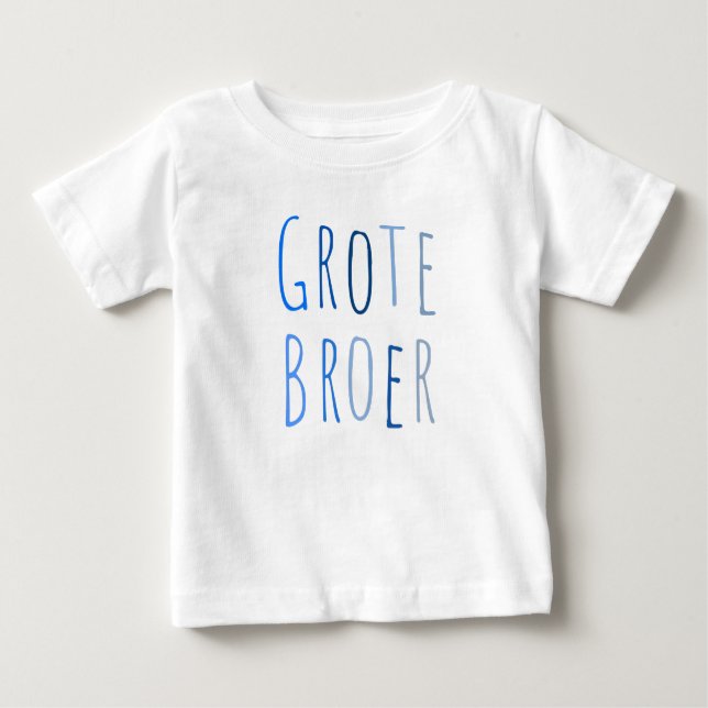 grote broer baby T-Shirt (Front)