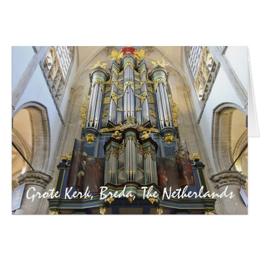Grote Kerk, Breda, The Netherlands Cards (Front Horizontal)