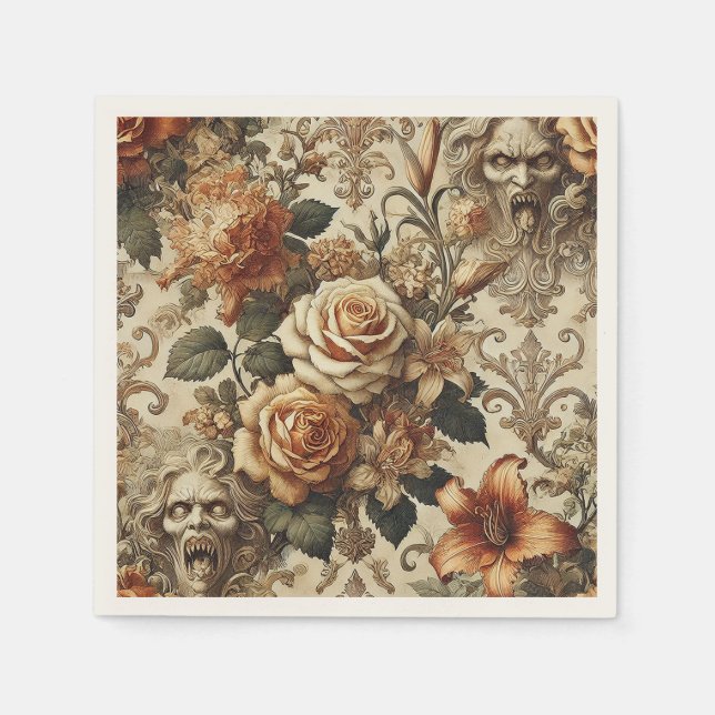 Grotesque Elegance – Gothic Victorian  Napkins (Front)