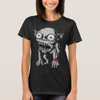Grotesque Goblin with Bloody Hands T-Shirt
