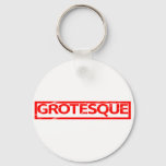 Grotesque Stamp Keychain
