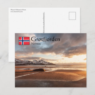 Grotfjorden Norway Postcard