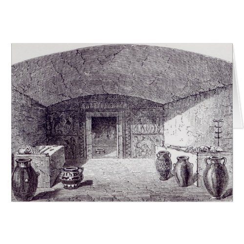 Grotta Campana at the time of its discovery