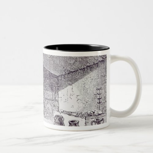 Grotta Campana at the time of its discovery Two_Tone Coffee Mug