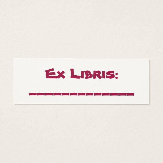 Grotto Bookmark (Back)