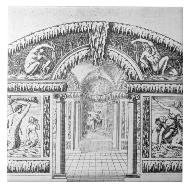 Grotto design from 'The Gardens of Wilton', publis Ceramic Tile (Front)