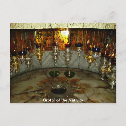 Grotto of the Nativity Postcard