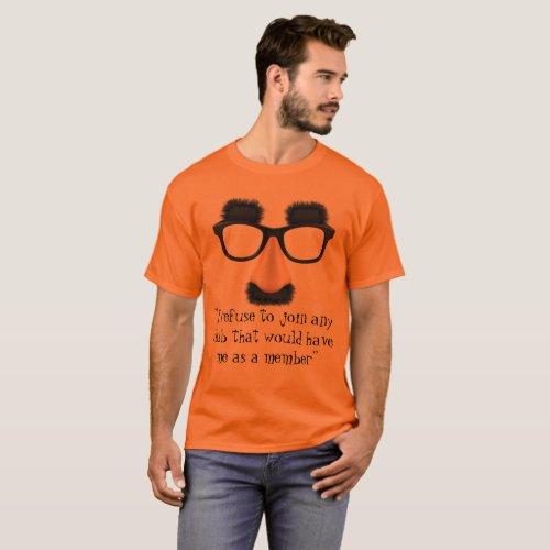 Groucho Marx Club T_Shirt _ Groucho Glasses