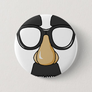 groucho pinback button