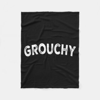 Grouchy Fleece Blanket