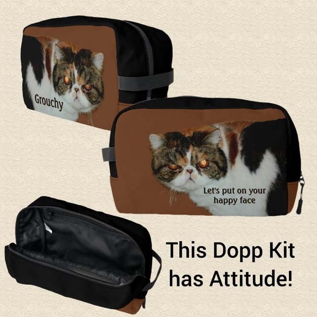Grouchy Grumpy Cat Exotic Short-hair Persian Dopp Kit (Creator Uploaded)