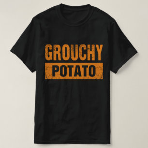 Grouchy Potato Couple Matching Thanksgiving T-Shirt