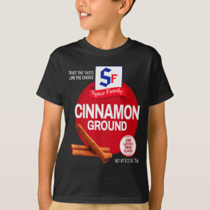 Ground Cinnamon Halloween Sce Costume Group Matchi T-Shirt