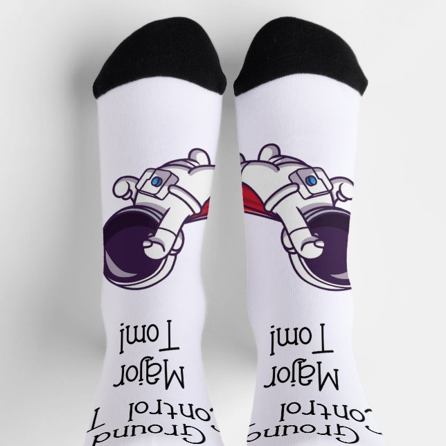 Ground Control To Major Tom Socks (Top)