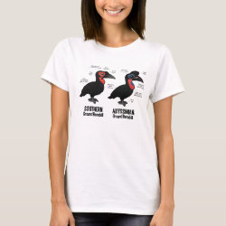 Compare Southern and Abyssinian Ground Hornbills Women's Basic T-Shirt