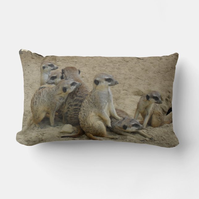 Ground male family as a deco pillow (Front)