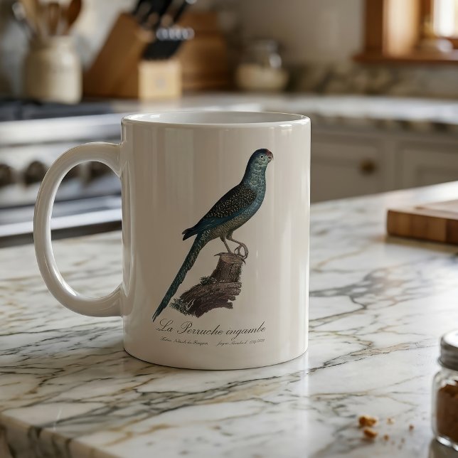 Ground Parrot or Swamp Parrot, Pezoporus Wallicus Coffee Mug (Ground Parrot or Swamp Parrot, Pezoporus Wallicus. Coffee Mug)